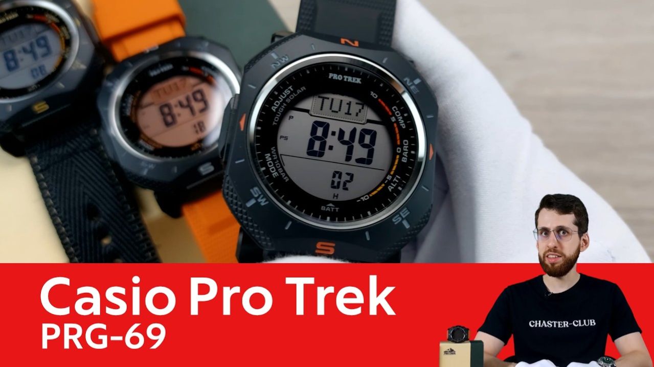 Электронный бушкрафт / Casio Pro Trek PRG-69