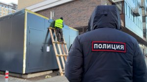 Демонтаж нестационарных объектов в Мирном