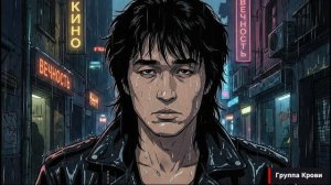 ГРУППА КРОВИ - Виктор Цой, "Кино" (Аниме Клип 2025) | ИИ Кавер