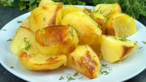 Картофель как в ресторане_ золотая корочка и мягкая серединка! Маленький секрет решает все