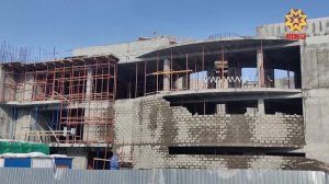 В селе Шоршелы продолжают строительство нового музея космонавтики