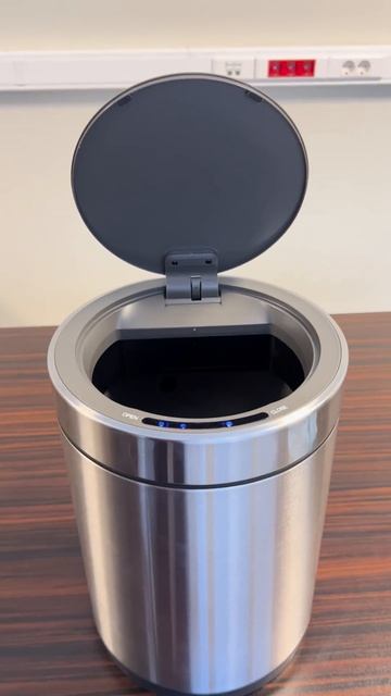 Мусорное ведро Timo Saona 1310013 9л, сенсорное, никель матовый