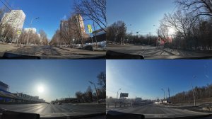 Поездка Филёвская пойма  - Витебская улица  16 марта 2026. Москва , Россия.