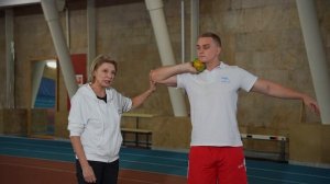 Проект "Легкая атлетика в школе". Толкание ядра.