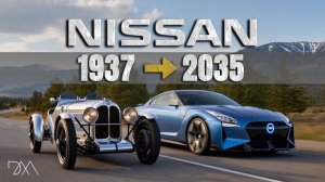 Nissan Car 1937-2035 История трансформации автомобиля #Technoyarus