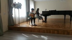 Кириллов Кирилл В. Котельников "Ах вы, сени" 
  Преп. Ананикова М. Г. Концерт. Попова Е. С.