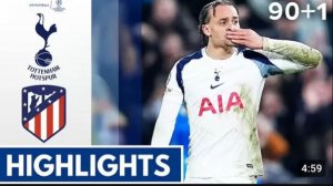 Тоттенхэм - Атлетико М. Обзор ответного матча 1/8 финала Лиги чемпионов