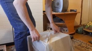 Как сделать домик для кошки за 5 минут _ How to make a cat house in 5 minutes