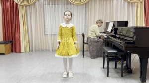 Народная песня "Птичка" обр. П.Чайковского