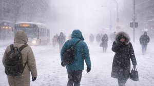 Штормовое предупреждение, туман и метели в Казахстане. Циклон надвигается на Армению. Погода в СНГ