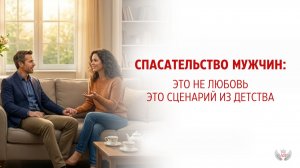 Спасательство мужчин: это не любовь, это сценарий