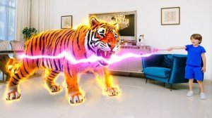 Дикие животные у меня дома! Учим названия животных и интересные факты