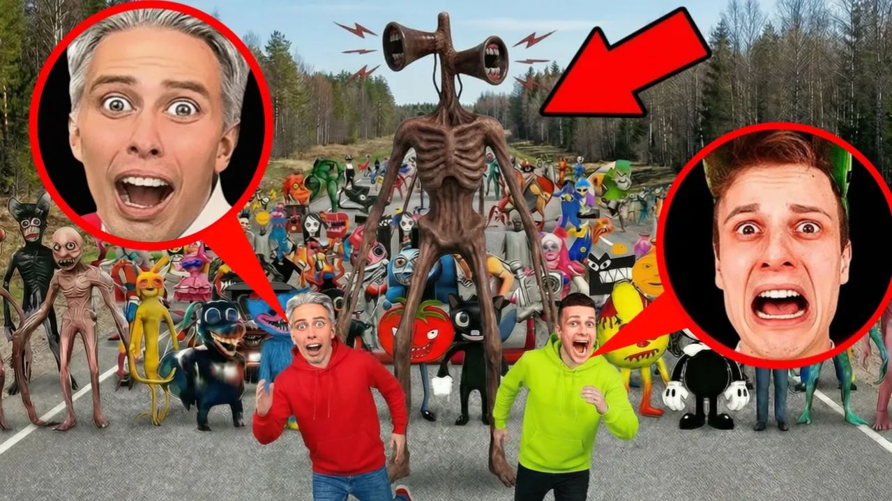 Мой дрон СНЯЛ ВСЕХ ЭТИХ МОНСТРОВ! В реальной жизни!