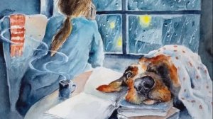 ДУША СОБАЧЬЯ В АКВАРЕЛЯХ. Художник СОЛОДКИЙ В.