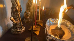 Очищение от порчи вязаной узлами.