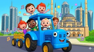 СИНИЙ ТРАКТОР — ДЕТСКИЕ ПЕСНИ МУЛЬТИКИ ПОДРЯД БЕЗ ОСТАНОВКИ