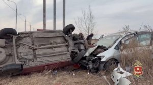 В Усть-Абаканском районе на трассе «Енисей» в ДТП погиб пассажир иномарки