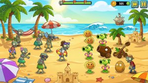 Зомби против растений! Plants vs Zombies ПвЗ PvZ Растения против Зомби