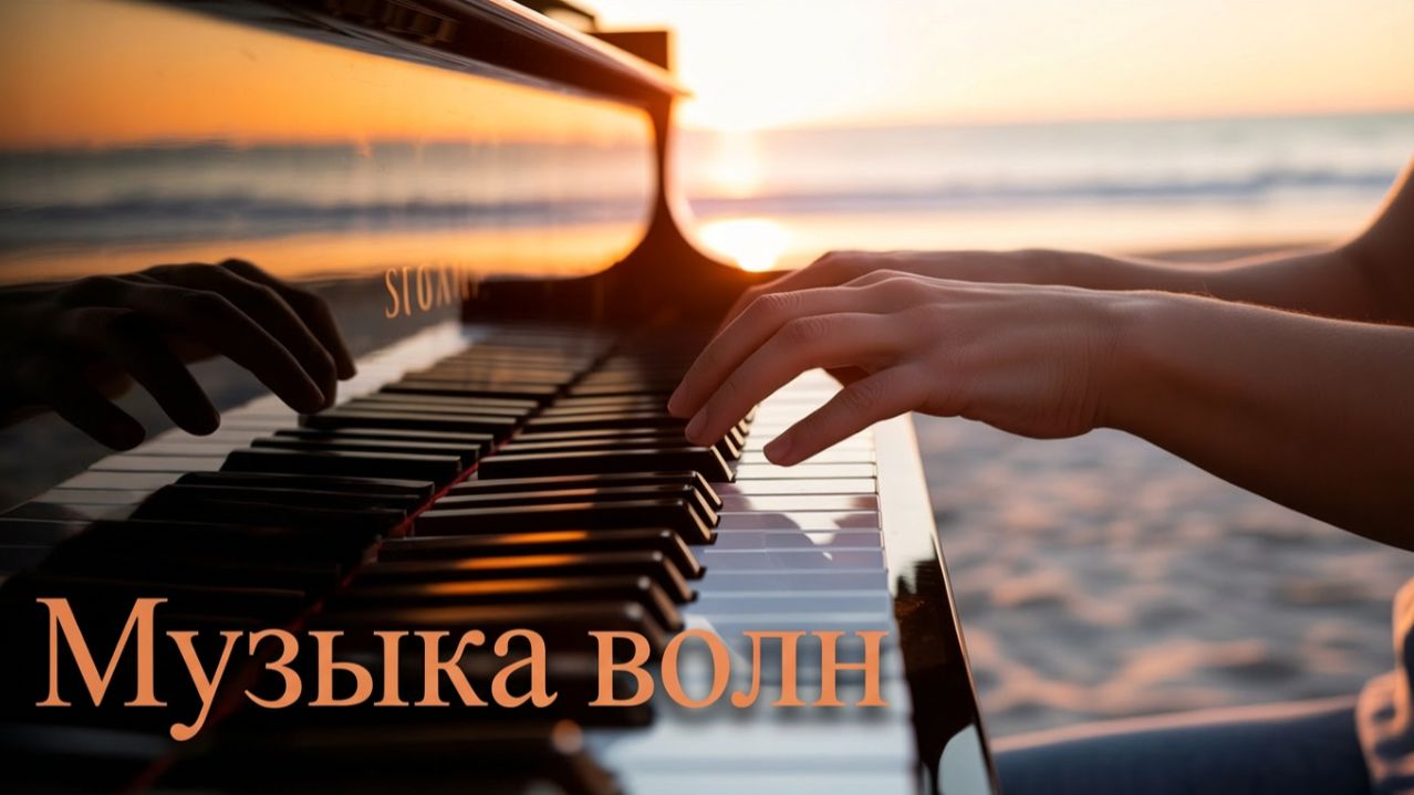 МУЗЫКА ВОЛН | ИИ-кавер на группу "Кино" — оркестровая пиано-версия