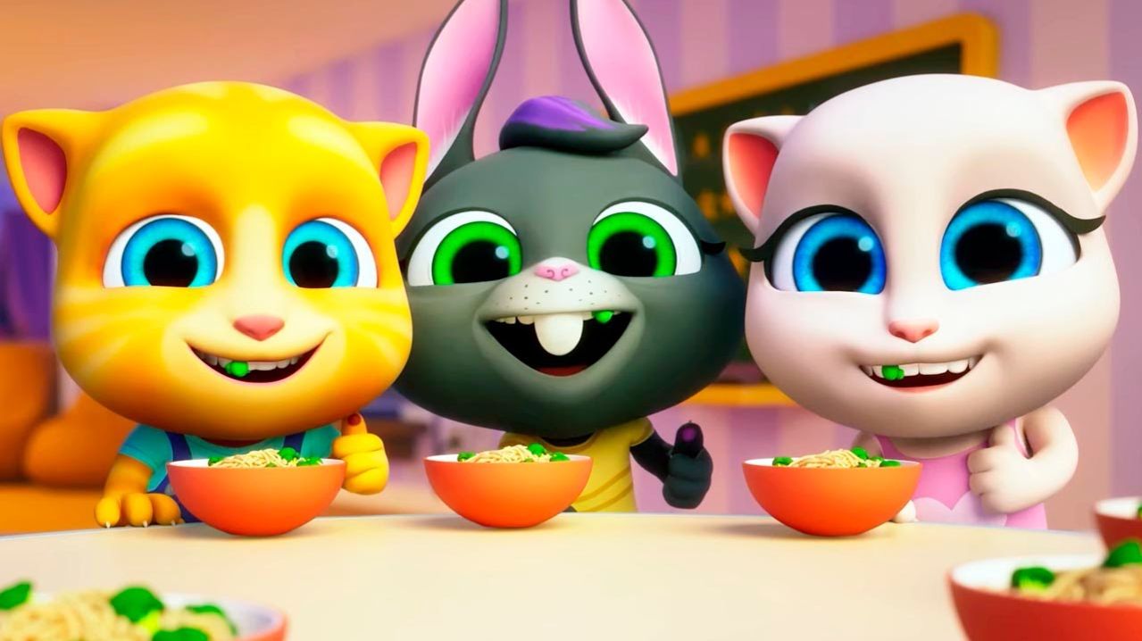 Говорящий Том НОВОЕ Короткометражки Серия 55 — Мультики для детей большой сборник