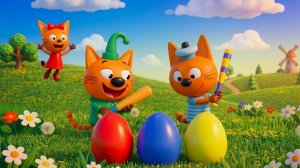 Три Кота Мультфильм | Учим цвета, Учим цифры, Учим животных | Три Кота смотреть | Развивающие видео