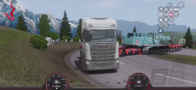 Trucker Of Europe 3 Вывозим Кран