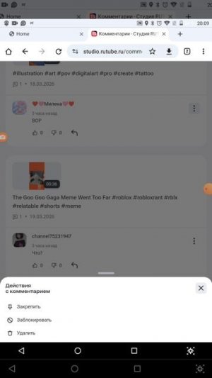 блокируем канал ❤️🩷Милена🩷❤️ на месяц за оскорбление