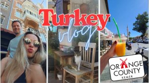 Кемер, Анталья. Отель Orange County Kemer 5* и город Каш. Сентябрь 2024 года.