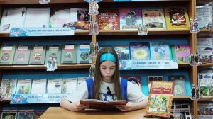 Читает ненецкую сказку  Ваземиллер Ксения