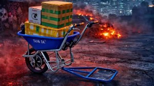 Электрическая тачка своими руками V2