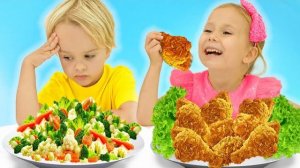 Крис учится делиться с друзьями опытом и правилам хорошего поведения для детей