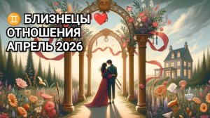 ♊ БЛИЗНЕЦЫ ❤️ ОТНОШЕНИЯ АПРЕЛЬ