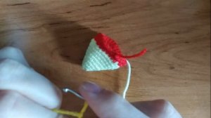 Cомбреро для игрушки (вязание крючком). 3 вариант / Crochet sombrero. Tutorial 3