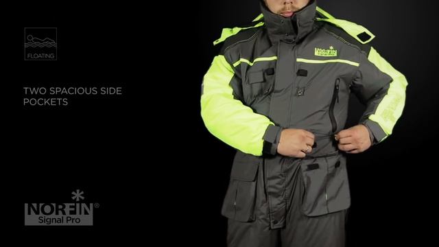 Winter floating suit Norfin Signal Pro (Eng) смотреть онлайн