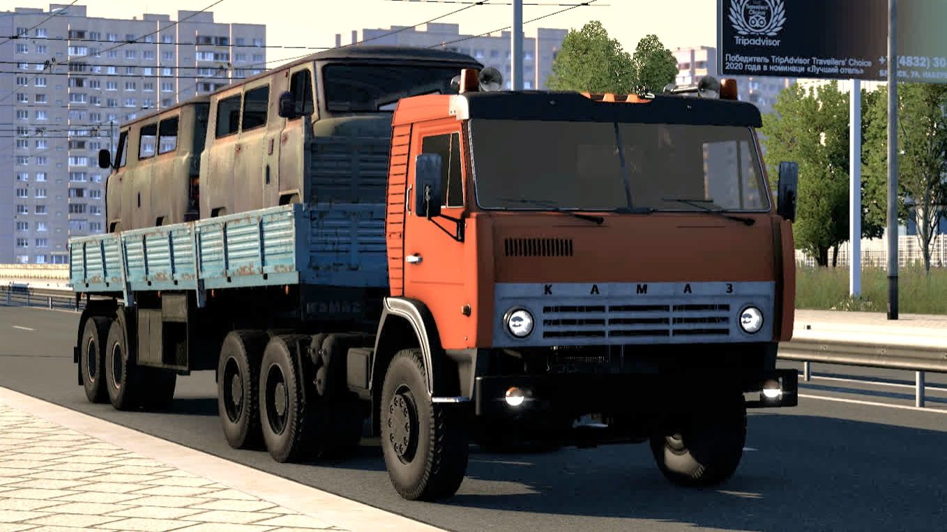 586 / ЕTS2 1.57 / КАМАЗ 5410 / На Юг!