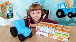 Что лежит в Sweet Box Синий Трактор Распаковка с Полиной