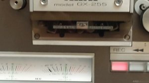 Akai GX-255 Демонстрация записи после восстановления