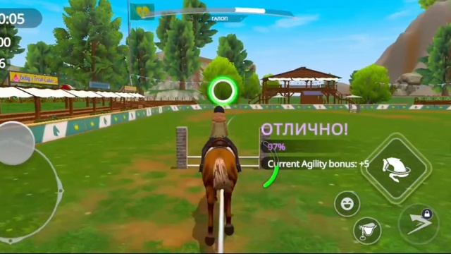 ЗАРАБАТЫВАЕМ КРИСТАЛИКИ В  Star Equestrian! 🐎/прохожу гонку!?)