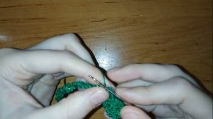 Вязаные серьги-ёлочки / Knitted earrings Christmas tree
