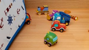 Машинки Мокас 🚕 Новый поезд 🚙 Развивающие мультфильмы для детей про машинки 🚗_1080p