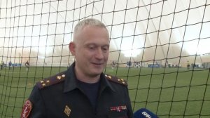 В Воронеже состоялся товарищеский матч Росгвардии с легендами футбольного клуба «Факел»