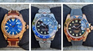 Часы на ЗАКАЗ - SEIKO Mod. ТРИ Одинаковых Корпуса, Но Часы РАЗНЫЕ