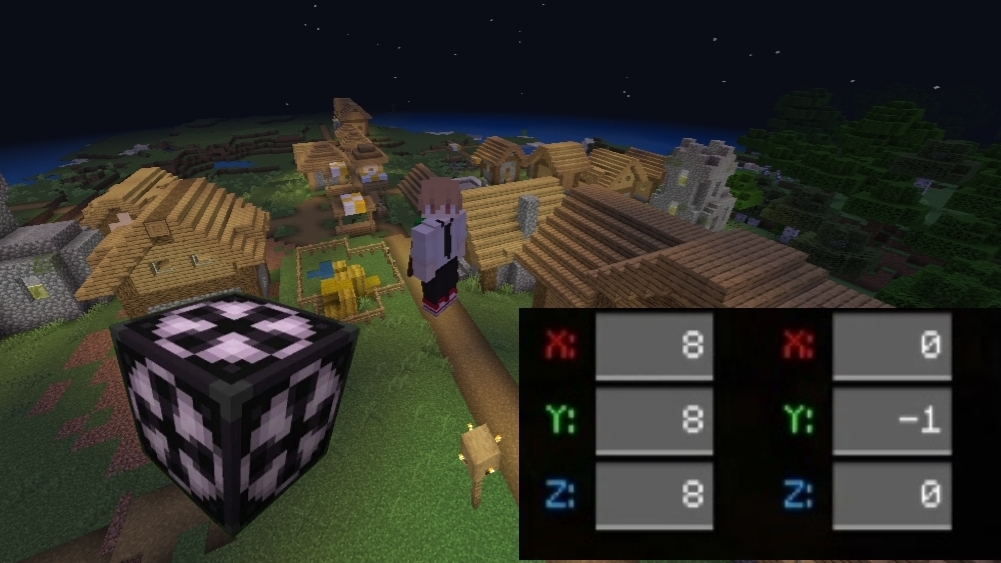 Делаю из деревни город часть 1 #майнкрафт #улучшение #структурный блок