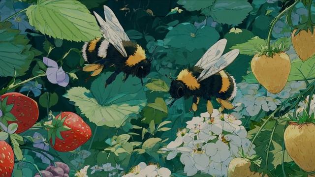 Котик, шмель, и пчёлки 🎶👋💖19-03-2026