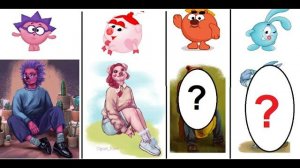 Лютые мемы. Смешарики в виде людей