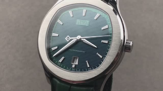 Piaget Polo S Green Dial Limited Edition G0A44001 смотреть онлайн