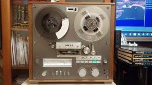 Akai GX-255 Демонстрация после восстановления