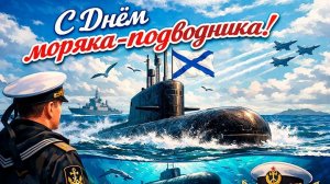 С днём МОРЯКА-ПОДВОДНИКА! Гимн подводников 19 марта Музыкальное поздравление