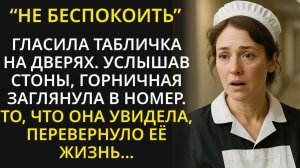 В отеле унижали простую горничную. Но когда к ней приехал недавний богатый постоялец, всё изменилось