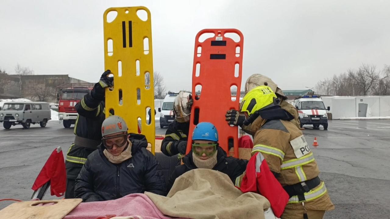 В Курской области определена лучшая команда по проведению аварийно-спасательных работ при ДТП